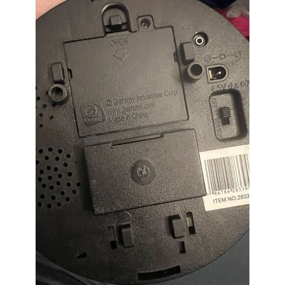 vtg Gemmy Animated Talking Brain Monster Frankenstein 14" Spirit Ball Halloween - Picture 7 of 10